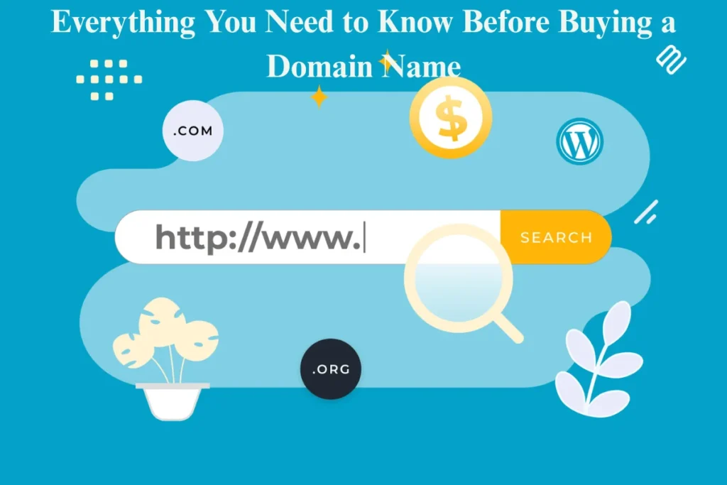 Purchase a Domain for Your Website